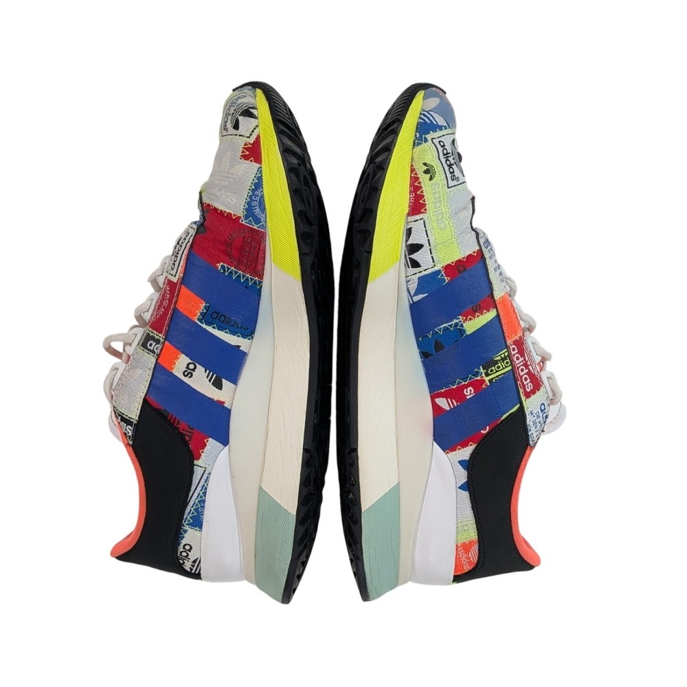Adidas Choigo EG8906 Womens 8 Multicolor Patchwork Sneakers Shoes - Picture 3 of 11